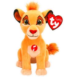 Format: Toy TY TY41088 King Lion Musical Simba Soft Toy 15 cm Multi-Coloured