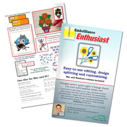 Embrilliance Enthusiast Embroidery Software for Mac & PC
