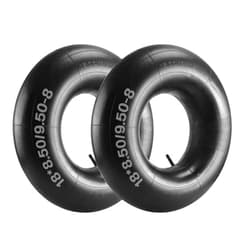AZIEMARS 2 Pack 18x8.50-8/18x9.50-8 Inner Tube, with TR-13 Valve Stem - 18x8.50/9.50-8 Replacement Inner Tube For Golf Cart,Tractor,Lawn Mower,Hand Trucks, Wheelbarrows