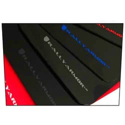 Rally Armor MF12-UR-BLK/RD Black, Red Mud Flap with Logo (Universal Fitment (no Hardware) UR), 1 Pack