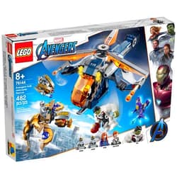LEGO Marvel Avengers Hulk Helicopter Rescue 76144 Building Kit (482 Pieces)
