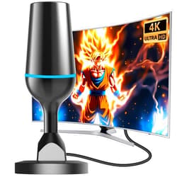 DTB TECH Indoor HD Digital TV Antenna, Smart TV Antenna Long Range Reception 4K fire Stick max Free for All 4K 1080P HDTVs, Support for Local Channels All TVS with 10ft coaxial Cable (Blue Trim bar)