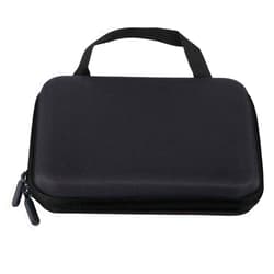 Caredy 63 Slots Portable Essential Oil Storage Bag, Hard Shell Aromatherapy Box Organizer Multicolor Oil Holder Organizer Use at Home, Traveling, Moving House Protecting Rollers and Organizing(Black)