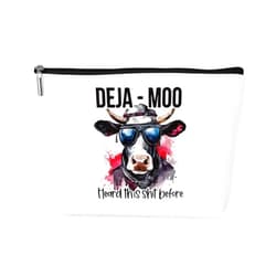 Sugargoo Funny Cow Gift, Cow Gifts for Woman Western Makeup Bag, Cow Themed Gifts for Cow Lovers, Heifer Make Up Bag, Heifer Make Up Bags for Women, Cow Cosmetic Bags for Women