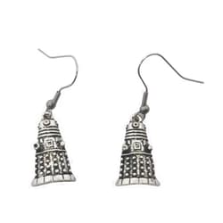 SmallObsession Doctor Who Inspired Dalek Earrings 3D