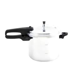 IMUSA 7 Quart Stovetop Aluminum Presure Cooker with safety valves for risk-free opening