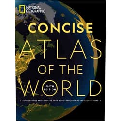 By National Geographic (Author) National Geographic Concise Atlas of the World, 5th edition: Authoritative and complete, with more than 200 maps and illustrations