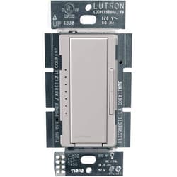 Lutron Maestro LED+ Dimmer Switch for Dimmable LED, Halogen and Incandescent Bulbs, 150W/Single-Pole or Multi-Location, MACL-153M-GR, Gray