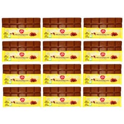 BANRIN Freia Norwegian Milk Chocolate Bars, 12-Pack, 60g, Individually Wrapped, Rich, Decadent, Smooth Melt-in-Your-Mouth