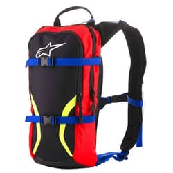 Alpinestars Iguana Hydration Backpack, Black/Blue/Red/Yellow, One Size