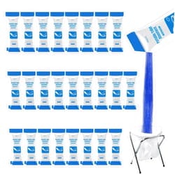 Poesie 25 or 50 Packets 2.2lb Poo Urine Powder for Camping Outdoor Recreation Portable Toilet Absorbent Gel