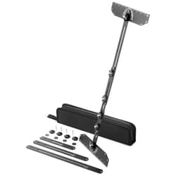 JLYLOL Stair Tread Tool, Stair Tread Template Tool, Stair Tread Jig with Angle Measuring, Adjustable Length and Angle Layout Tool Cutting Guide Tools for Stairs, Drywall, Risers and Partition, Black