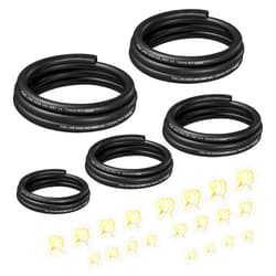 Stacool 5PCS Fuel Line Hose Kit,NBR Fuel Hose Include 3/16