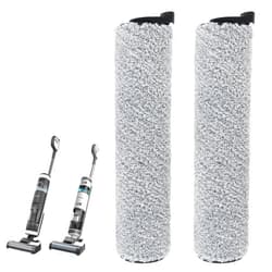 TQEONKL Vacuum Brushes Parts 2PC, Vacuum Replacement Brush Rollers Attachments Compatible with Tineco iFloor 3/ Floor One S3/ iFloor 2 Cordless Wet Dry Vacuum Cleaner, Vacuum Accessory Replacement Kit