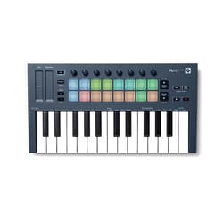 Novation FLkey Mini - Portable 25-Key, USB, MIDI Keyboard Controller with FL Studio Integration for Music Production