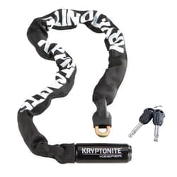 Kryptonite Keeper 785 Bike Chain Lock, 2.8 Feet Long Heavy Duty Anti-Theft Bicycle Chain Lock with Keys for Bike, Motorcycle, Scooter, Bicycle, Door, Gate, Fence