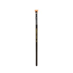 Bdellium Tools Professional Makeup Brush - Maestro Series 730 Bent Mascara Fan - With Soft Synthetic Fibers, For Applying Mascara (Black, 1pc)