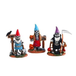 Lemax Skeleton Garden Gnomes #14832