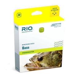 RIO Products Fly Line Mainstream Bass/Pike/Panfish Wf7F, Yellow
