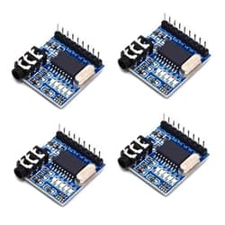 Rakstore 4Pcs MT8870 DTMF Voice Decoding Module Phone Module Speech Decoding Voice Board Module LED Indicators with Pins