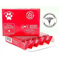 Veterinus Derma GeL PAW Care Pack with 5 x Mini Tubes 10mL - 0.34 fl.oz. - CAT Safe Non Toxic Contains: Freeze Dried Lavender extr. (no Essential Oil)