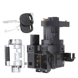 Saihisday Switch Ignition Lock Cylinder w/2 Keys Compatible with Chevy Malibu Impala Olds Alero Pontiac Grand Am Replace # 12458191, 22599340