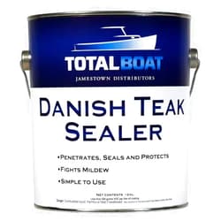 TotalBoat Danish Teak Sealer - Marine Grade Wood Sealer Oil for Boat Decks, Trim and Indoor & Outdoor Teak Furniture