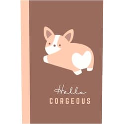 Rachel Fairchild Hello Corgeous! Journal