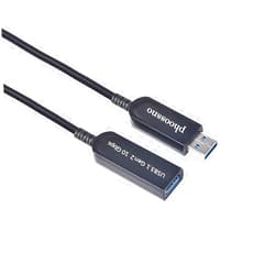 Generic phoossno USB 3.1 Extension Cable Active Optical USB 10Gbps 98ft 30m Compatible with Microsoft Azure Logitech Camera Xbox Touch Screen Kinect Keyboard Mouse Intel RealSense