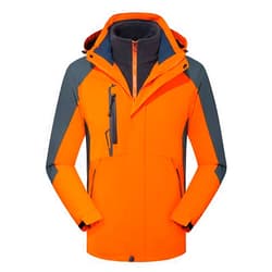 Generic Womens Ski Jackets Waterproof Fleece Lining Snow Coat 3 in 1 Snowboarding Jacket Winter Warm Windbreaker Raincoat