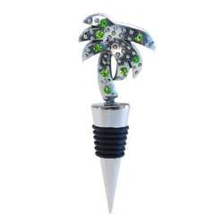 Puzzled Cheers Metal Wine Stopper - Palm Tree