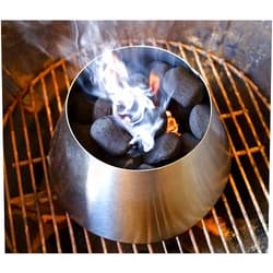 Mydracas BBQ Whirlpool for Weber 22 Kettle Grill Accessories, Stainless Steel Whirlpool Charcoal Grill Accessories Fit Weber Kettle WSM Smoker,L&XL Big Green Egg Grills,Kamado Joe Big Joe