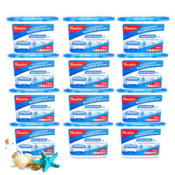 Vacplus Moisture Absorbers 12 Pack, 10.5 Oz, Humidity Absorber Boxes Attracts Extra Moisture from Your Bathroom, Closet, Kitchen, Dehumidifier for Closet (Ocean Scent), Light blue