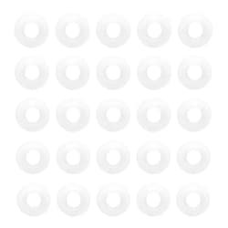 TOPINCN 25Pcs Beer Swing Bottle Gaskets Soft Silicone Rubber Gasket Seals Swing Top Bottles Gasket Home Brew Accessories