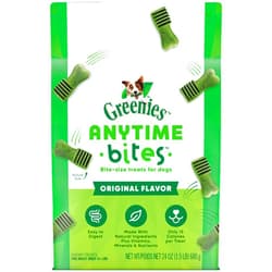 Greenies Anytime Bites Dog Treats, Original Flavor, Dog Training Treats, 24 oz. Bag