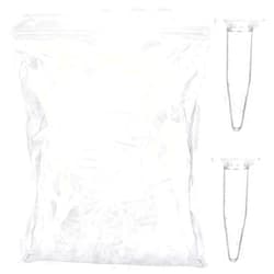 BKMAMLAB 1.5ml Microcentrifuge Tubes 100pcs, EO Sterilized Plastic Small Vials with Caps for Sample Storage without Leakage(100)