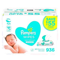 Pampers Sensitive Baby Wipes with13 All Pop-Top Packs (936 ct.)