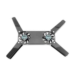 X psblty USB Powered Foldable Cooler Pad with Double 60mm Fans Laptop Stand Notebook Cooling Pad for Notebook Laptop PC Computer