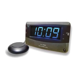 Sonic Alert Dual Extra Loud Alarm Clock with Bed Shaker | Sonic Boom Vibrating Alarm Clock for Heavy Sleepers, Battery Backup | Wake with a Shake