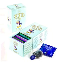 TWG Tea | Summer Holiday Iced Teabag Sampler | 15 Iced Hand Sewn Cotton Teabags | Gift Set