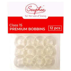 Sewphee 12pcs Premium Class 15 Bobbins – Fits Janome, Brother, Kenmore and Elna Sewing Machines by Sewphee