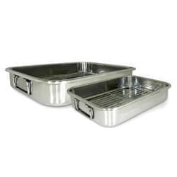 EXCELSTEEL Cook Pro 4-Piece All-in-1 Lasagna and Roasting Pan