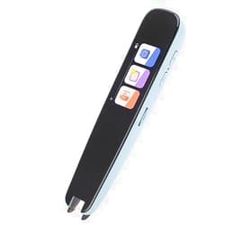 Diydeg Pen Scanner, Dictionary Mobile Scanner Translator, Portable OCR Digital Scanning Translation Pen, 1.97 Inch Touchscreen Scan Reader Pen for Chinese English Language Learner