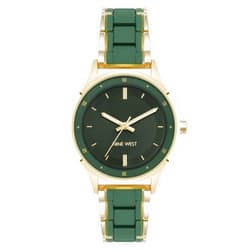 Nine West Women's Rubberized Bracelet Watch, NW/3094