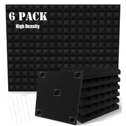 Mudboo 6 Pack Acoustic Panels, 12