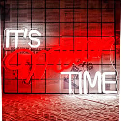 JooeTuu Its Miller Time Neon Signs Dimmable Beer Miller Neon Sign for Wall Decor Beer Bar Neon Signs for Man Cave Bedroom Shop Beer Club Pub Bistro