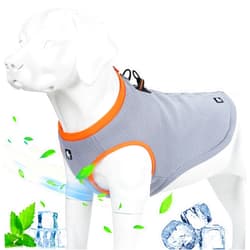 Juxzh Truelove Dog Cooling Vest Harness Cooler Jacket with Adjustable zipper for Outdoor Hunting Training and Camping X-Large (Pack of 1)