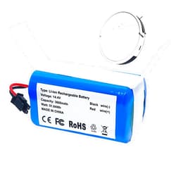 Fanhua Replacement Battery Compatible with Tikom G8000Pro Robot Vacuum 3600mAh 14.4V Li-ion Battery