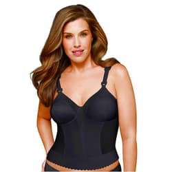 Exquisite Form 5107532 Fully Slimming Wireless Back & Posture Support Longline Bra with Back Closure