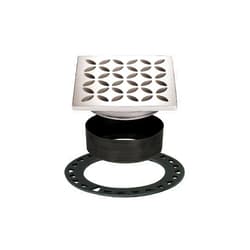 Schluter Kerdi-Drain Grate Kit with Integrated Slope Bonding Flange - Ideal for Bathroom or Wet Rooms - 4